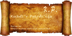 Kuchár Patrícia névjegykártya